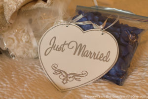 Just married sign