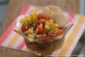 Peach and tomato salsa good